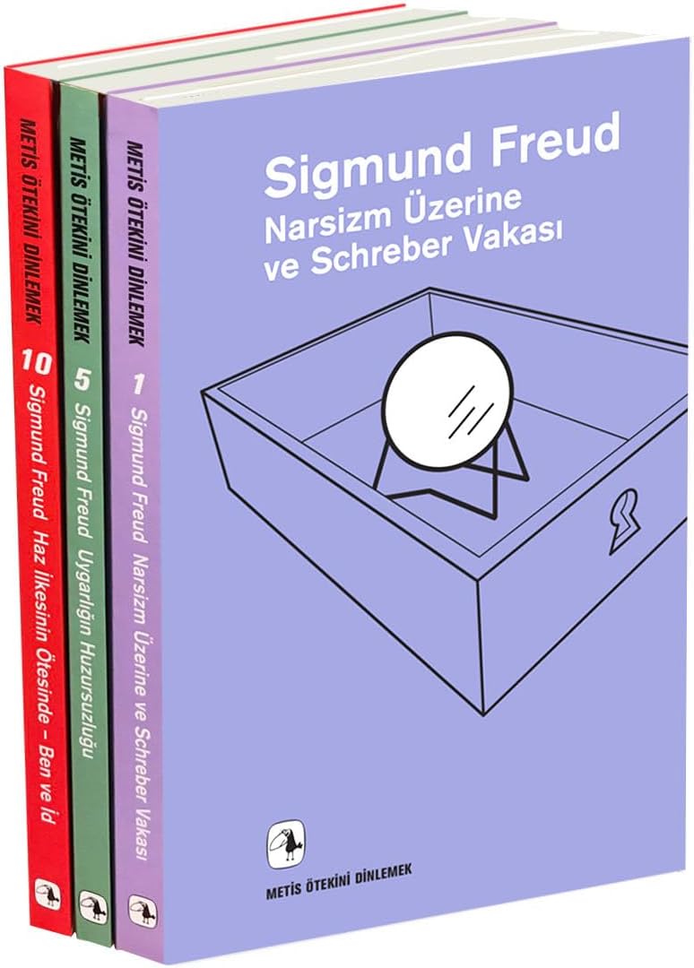 Sigmund Freud Seti 3 Kitap + Hediyeli