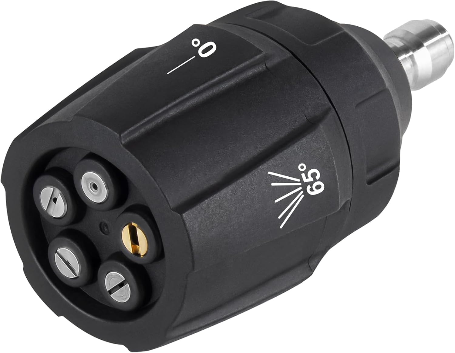 Basınçlı Yıkama Makinesi Başlığı, 5'te 1 Hızlı Değişim Basınçlı Yıkama Nozulu, 1/4 İnç Hızlı Bağlantılı Ayarlanabilir Yıkama Ucu, Yüksek Basınçlı Yıkama Makineleri İçin Nozul Uçları