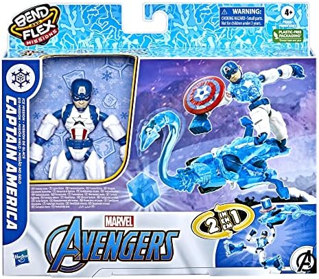 Avengers Bend & Missions America Buz Görevi Aksiyon Figürü