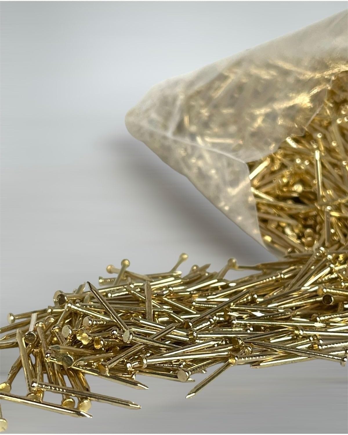 filografi Altın Sarısı Renkli Düz Baş 500 Gram Filografi Çivisi