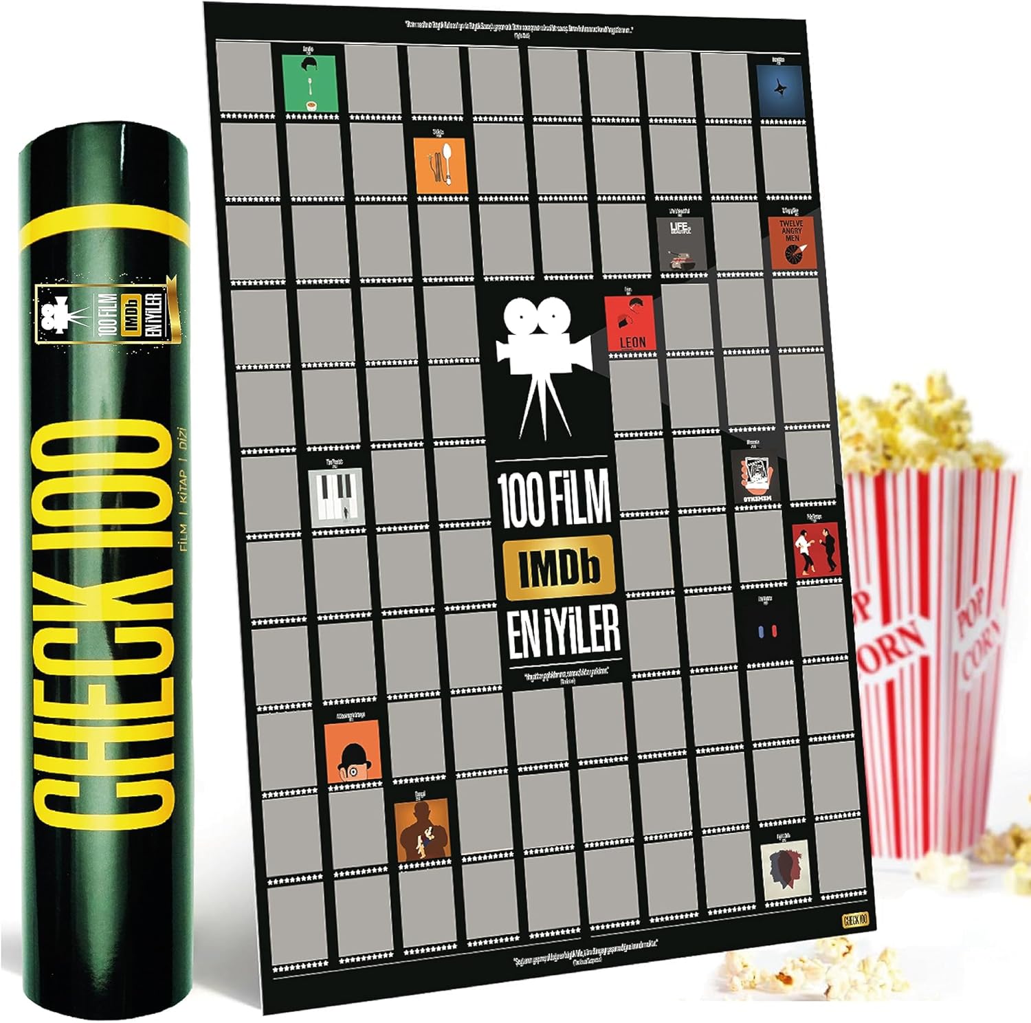 IMDb En İyi 100 Kazıkazan Film Posteri