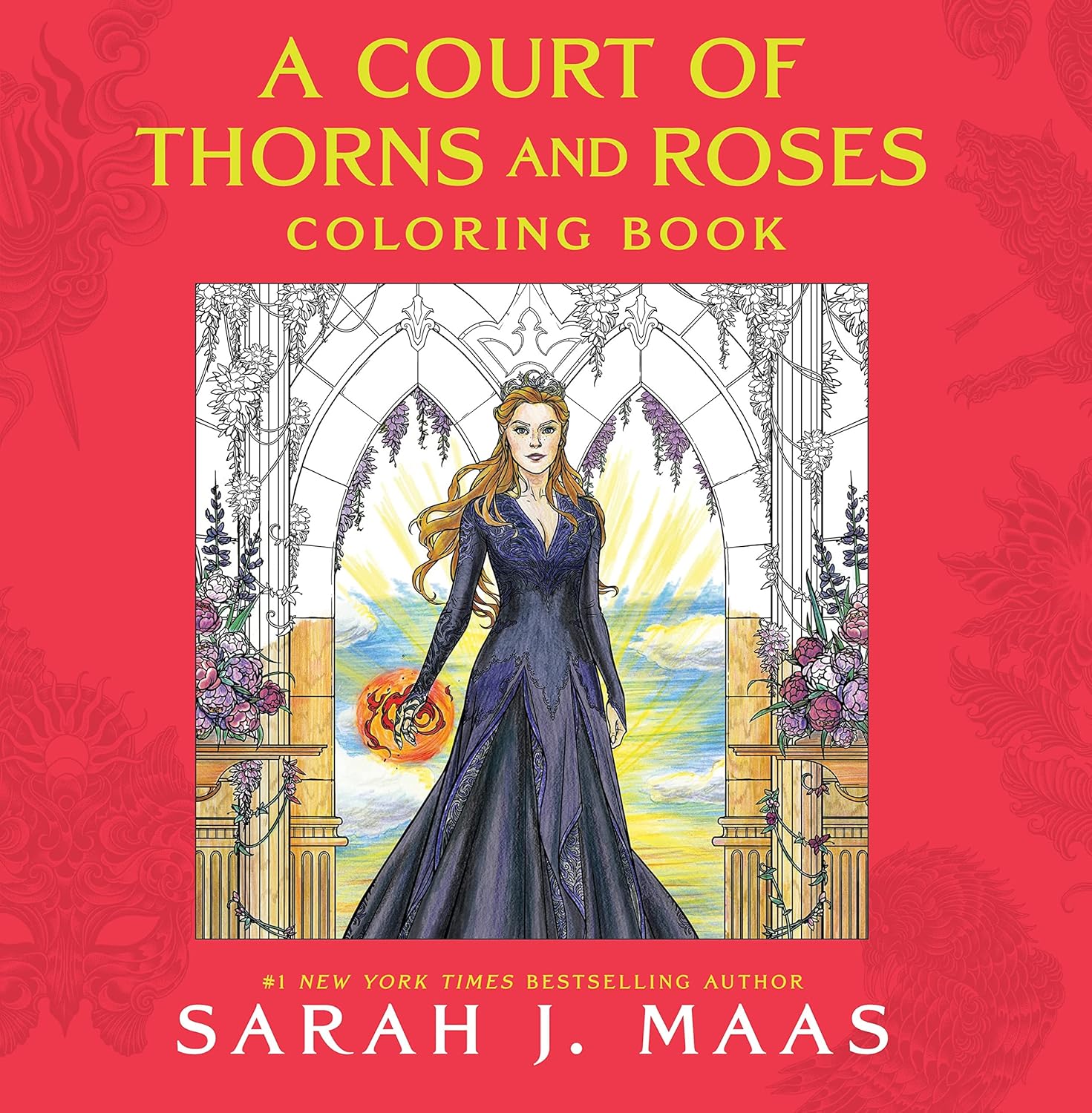 A Court of Thorns and Roses Coloring Book: 7