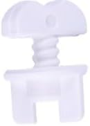 Kilit Final Perde Düğmesi, Beyaz, 10 Adet Paket