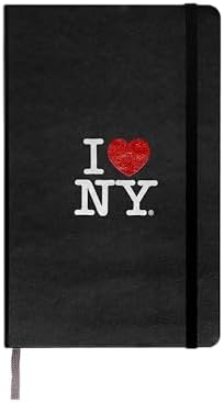 Limited Edition I NY Notebook, Large, Ruled,, Hard Cover (5 x 8.25)