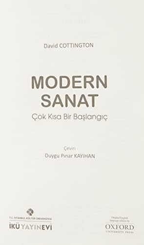 Modern Sanat: Çok Kısa Bir Başlangıç