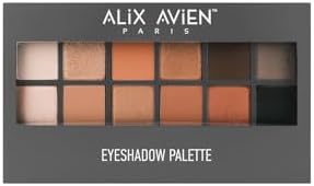 ALIX AVIEN 12li Far Paleti - Eyeshadow Palette 555 Coffee Time 15,6 G