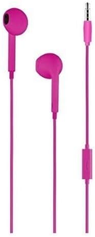 TAKS Kumandalı ve Mikrofonlu 3.5 mm Girişli Kulakiçi Kulaklık Pembe 5KMM124P (2 yıl Ttec Garantili)