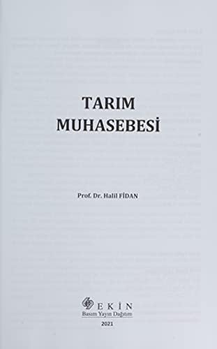 Tarım Muhasebesi