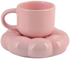 Papatya Tasarımlı Kahve Fincanı 95 ml - Modern ve Şık Sunum | 2 Adet