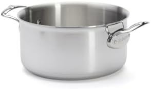 DE BUYER Kızartma Tenceresi Kapaklı, Paslanmaz Çelik, gümüş, Paslanmaz Çelik, Gümüş, 27.9 x 20.1 x 10.9 cm