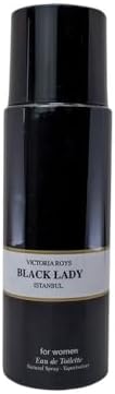 200 ml Women Victoria Roys Deo Black Lady İstanbul