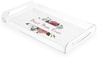 Günü Hediyesi Baskılı Akrilik Tepsi