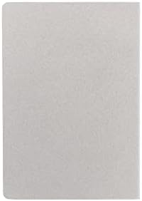 Notes 17x24 cm Karton Kapaklı İplik Dikişli Defter, 32 Yaprak, Düz, Gri