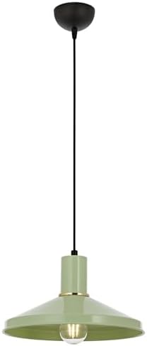 AV-4106-M24-GREEN Yeşil Boyalı Modern Avize E27 Metal 30cm