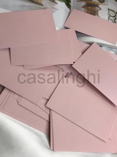 Yazısız Karışık Renkli Kart Tek Taraflı Tek Renk Boş Yazılabilir Mesaj Kartı 8x5 Cm 50 Adet