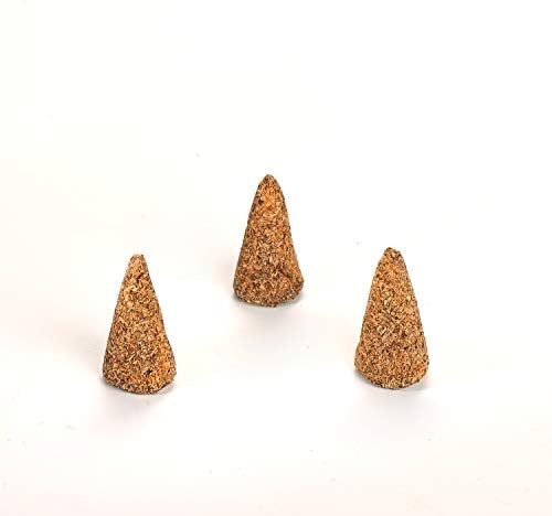 - Doğal Palo Santo Konik Tütsü - Meditasyon Tütsü Seti - 3 Adet