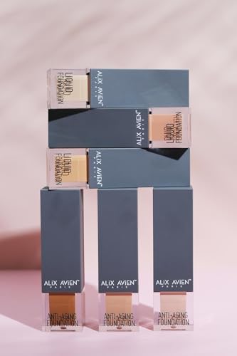 Alix Avien Yaşlanma Karşıtı Vitamin İçeren Nemlendirici SPF15+ Fondöten Anti Aging Foundation 509 Warm Amber