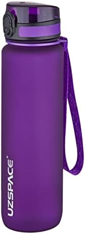 Büyük Boy 28 cm 1000 ml 1 litre Tritan Su Matarası 14 Renk Softtouch