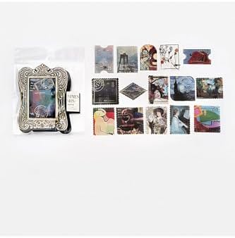 GUGUK Impresyonist Pul Temalı 45 Adet Seti • Bullet Journal