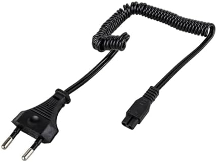 1 Metre Tıraş Makineleri ve Işıldaklar için Spiral Model 220 Volt Spiral Ceyran Power Kablo Kaliteli, Uzun ömürlü kullanım