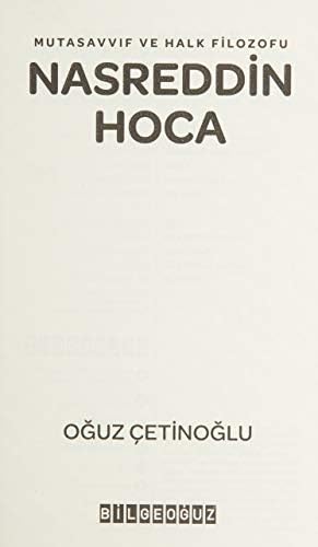 Mutasavvıf ve Halk Filozofu Nasreddin Hoca