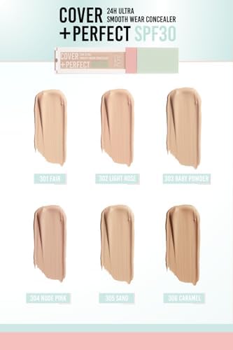 Show By Pastel Cover Perfect Concealar SPF30 Ultra Kapatıcı, 302 Light Rose