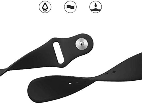 5 ile Uyumlu KRD-11 22mm Silikon Kordon - Beyaz