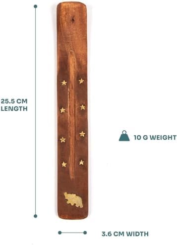 Ahşap Kayık Tütsülük, Dekoratif,Ev ve İş Yeri Meditasyon,Huzur Koku Standı