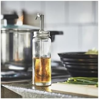 1 Cıtronhaj Yağdanlık Cam-Paslanmaz Çelik 16 Cm 20553207 Metalik 100 Ml Cam