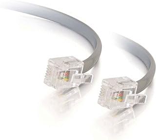 TEL10 10 Metre Telefon, Telefon Hattı Ile Modem Arası Kablo Internet Bağlantısı Için Kullanılan Uçları Takılı Ara Kablo (10 Metre)