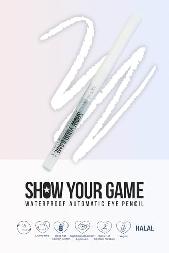 Show By Pastel Show Your Game Waterproof Gel Eye Pencil - Suya Dayanıklı Jel Göz Kalemi, 405, 0.28 g