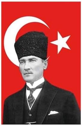 ATATÜRKLÜ BAYRAK 70 x 105 cm