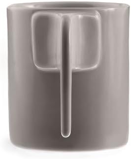 Elefas Gri Tek Kişilik Fincan Takımı