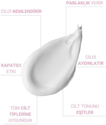 The Vivia Ton Eşitleyici ve Aydınlatıcı, Leke Karşıtı, Yüksek Koruyucu SPF50+ Pembe Renkli Güneş Kremi, 50 ml