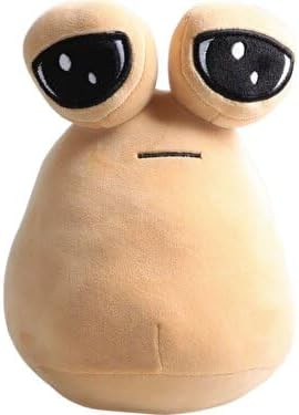 Pelüş Ayıcık Poe, Kahverengi Ayı, Doldurulabilir Pou, Uzaylı Pelüş Oyuncak, Evcil Hayvanım (Kahve)