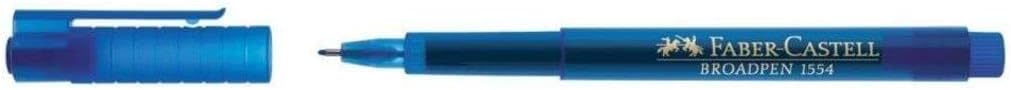 Castell 1554 Broadpen Keçeli Kalem Mavi