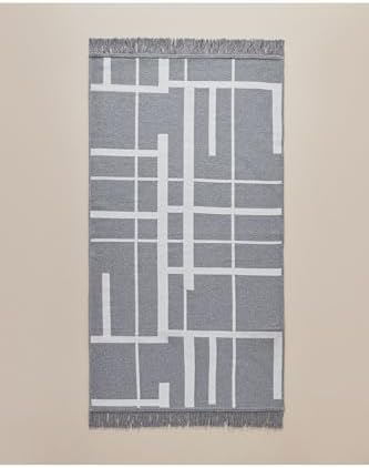 Smoky Dokuma Kilim 120X180 Cm Gri