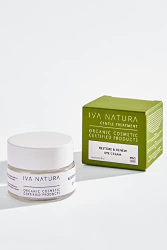 IVA NATURA Organik Göz Altı Torba ve Morluk Karşıtı Göz Çevresi Krem Samandağ Biber Özlü 15 ML