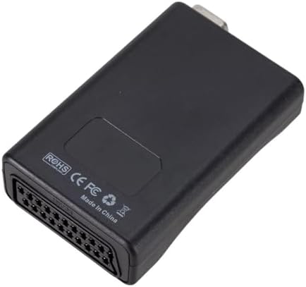 CR02 VGA dan Scart Video ve Ses Dönüştürücü Adaptör Uzaktan Kumandalı
