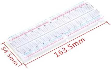 Büyük, Deney Boardu, Elektronik Deney Tahtası, 16.5 x 5.4 x 0.9 cm,
