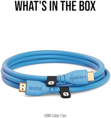 HDMI-1.5 Premium Yüksek Hızlı HDMI Kablosu Ethernetli (1.5m/5ft, Mavi)