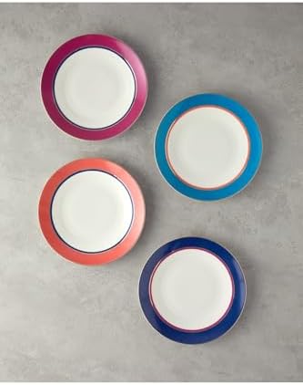 Carny Porselen Servis Tabağı 25 Cm Lacivert