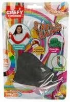 Crafy Streç Oyun Kumu Siyah 200 g