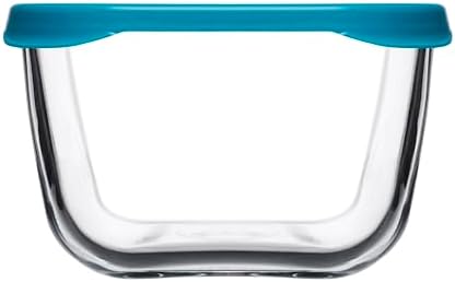 SNOW BOX SAKLAMA KABI 275 CC PLASTİK TURKUAZ KAPAKLI