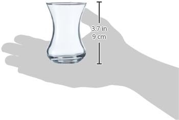 INCEBELLI ÇAY BARDAĞI 125 CC 6'LI PENCERELİ KUTU