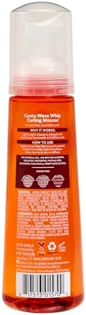 Cantu Wave Whip Curling Mousse, Shea Tereyağlı Doğal Saçlar İçin, 8,4 oz (Ambalaj değişebilir)