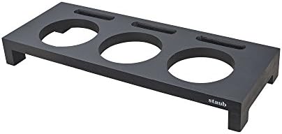 Mini stand, ahşap, siyah