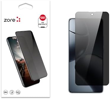 Xioami ile uyumlu 14T Pro New 5D Privacy Temperli Ekran Koruyucu Siyah