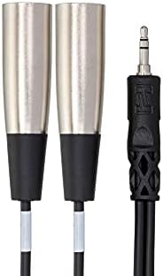 3.5 mm. TRS (M) - Dual XLR (M) Breakout Kablo 3 m (CYX-403M)