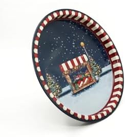 Temalı Metal Tepsi, 31.5 CM (Tart)